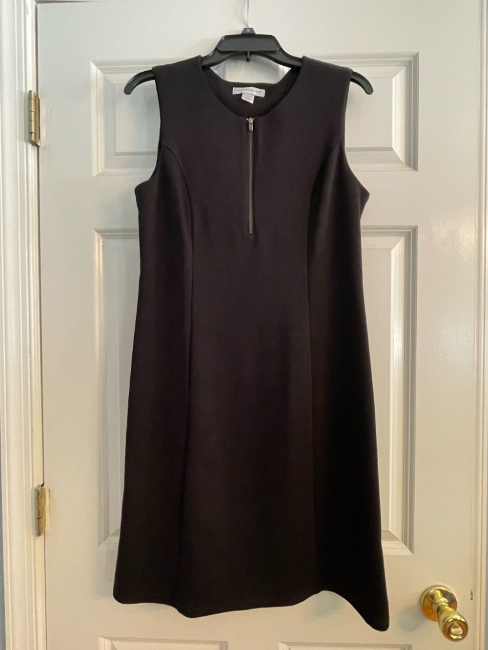 New  Christopher & Banks Sleeveless Black Knit Dress Size: 6